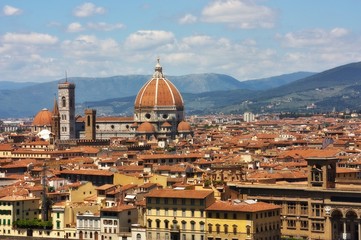Fototapeta premium Florencia Italy city view