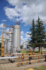 Obraz premium separators for separating gas