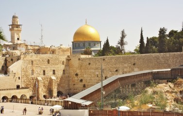 The Western Wall,Temple Mount, Jerusalem