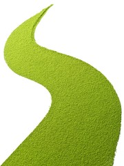 Powdered green tea