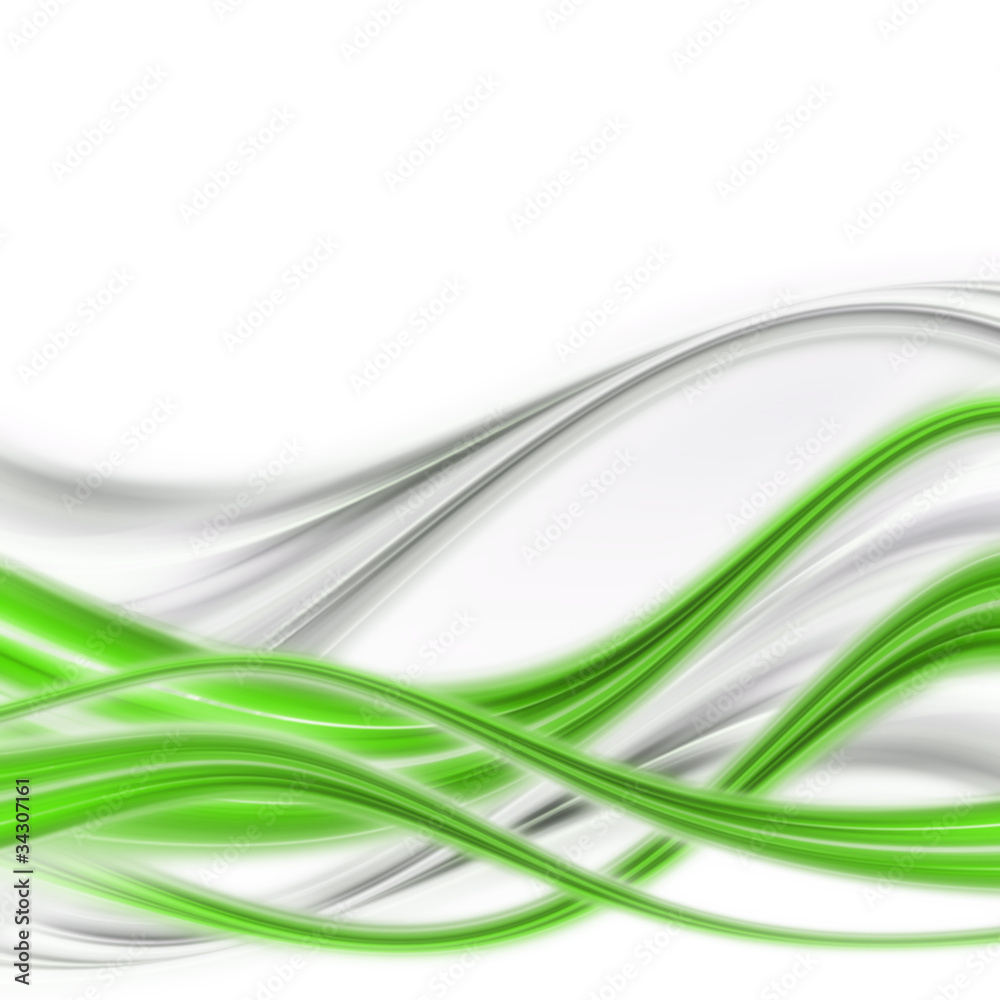 Fototapete abstract eco wave background design with space for your text
