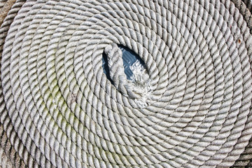 Rope of boat cable
