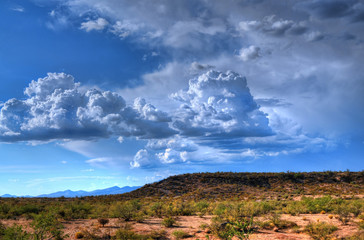 Desert Storm Clouds