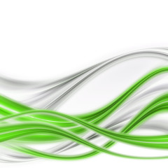 Abstract eco wave background design with space for your text