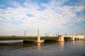 Fototapeta premium Дворцовый мост