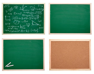 math formulas on school blackboard education