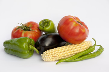 Group of vegetables