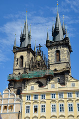 Fototapeta premium Eglise de Tyn à Prague
