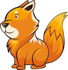 illustration fox vector file