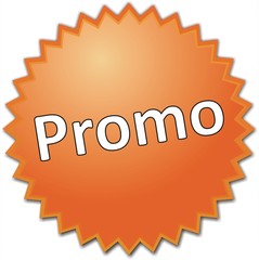 étiquette promo