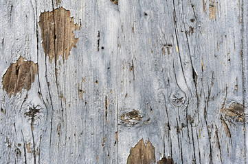 Legno con pittura vecchia