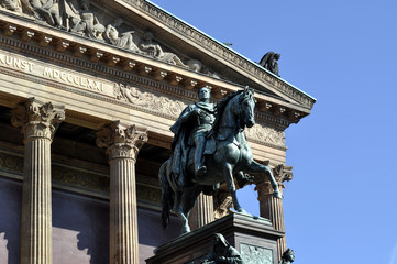 Obraz premium Berlin Alte Nationalgalerie Detail