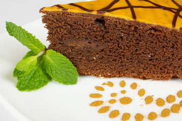 chocolate cheese cake