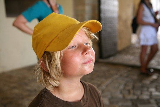 Ersch&ouml;pfter Junge