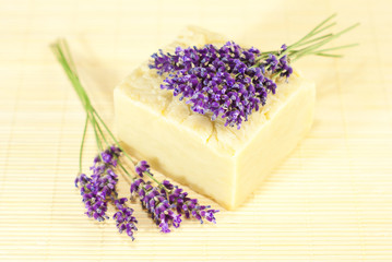 soap with lavender