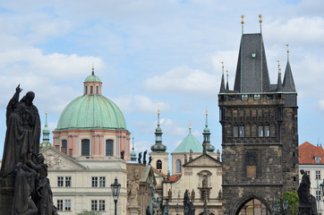 Les clochers de Prague