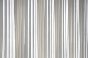 Säulengang in weiß