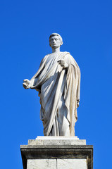 statue of Caesar Augustus in Tarragona, Spain
