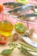 Grillade de sardines