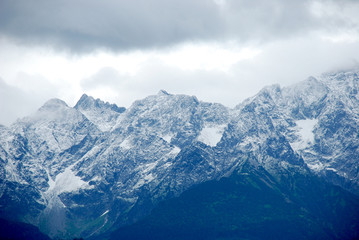 Fototapeta premium Mountains view, High Tatras, Slovakia