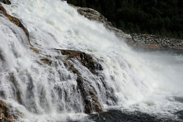 Fototapeta premium Wasserfall