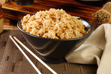 Bowl of seasoned rice