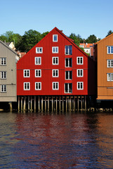 Naklejka premium Trondheim