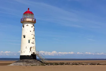 Wall murals Lighthouse Talacre lighthouse