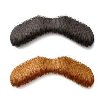Fake mustaches