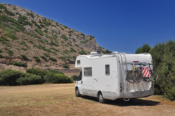 Camper in sosta