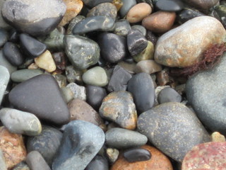 Beach stones