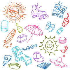 Summer Beach Items