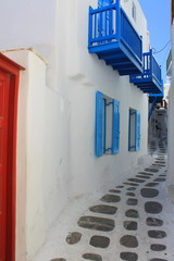 Ruelle à Mykonos - Cyclades - Grèce