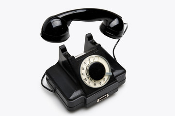 Vintage rotary telephone