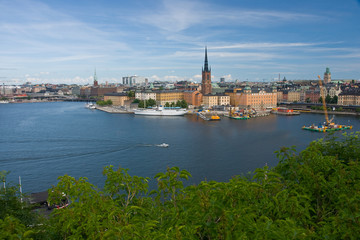 Naklejka na ściany i meble Stockholm view