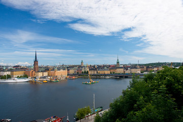 Obraz na płótnie Canvas Stockholm view