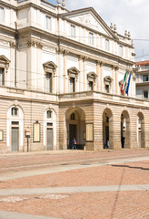 Fototapeta na wymiar La Scala, Milan