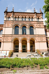 Fototapeta na wymiar Natural historical museum in Milan