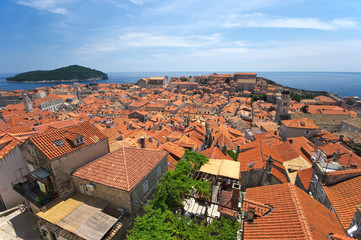 Fototapeta na wymiar Cityscape of Dubrovnik, Croatia