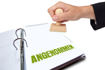 Angenommen
