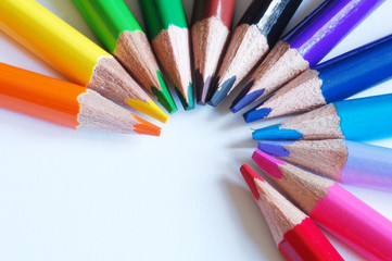 Fototapeta premium colored pencils