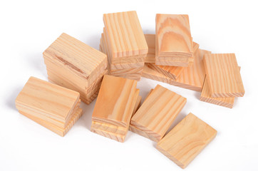 Wood bricks