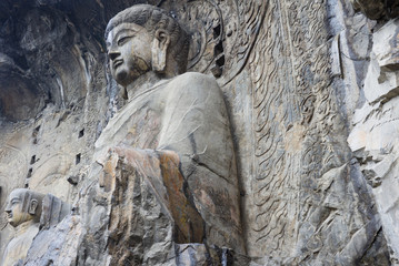 closeup of a Buddha