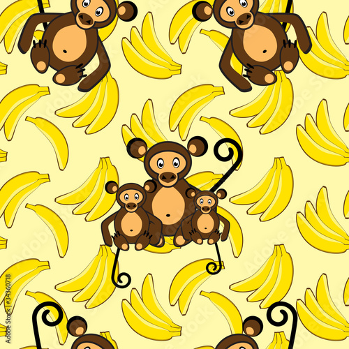 обезьяна бананы бесплатно