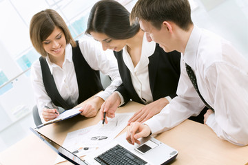 Fototapeta premium Business people