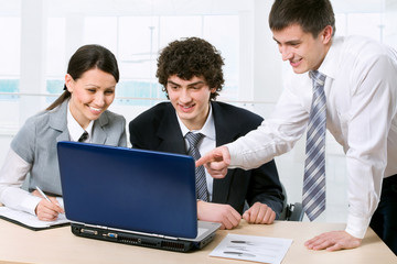 Fototapeta premium Business people