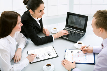 Obraz premium Business people