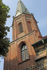 Fototapeta na wymiar Kirche Peter und Paul in Schneverdingen (Niedersachsen)