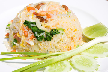 Seafood fried rice