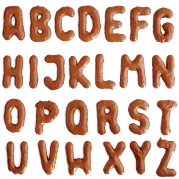 Das ABC mit Russisch Brot